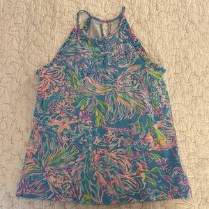 Lilly Pulitzer Alek Halterneck Tank Top